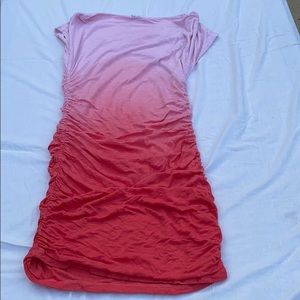 Splendid Ombré Ribbed Dress